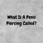 What Is A Penis Piercing Called?